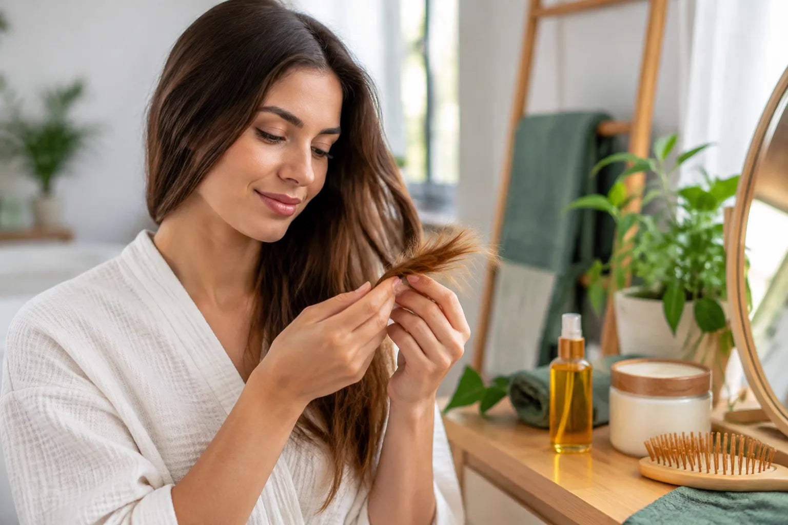 How to fix dry hair ends – Besque