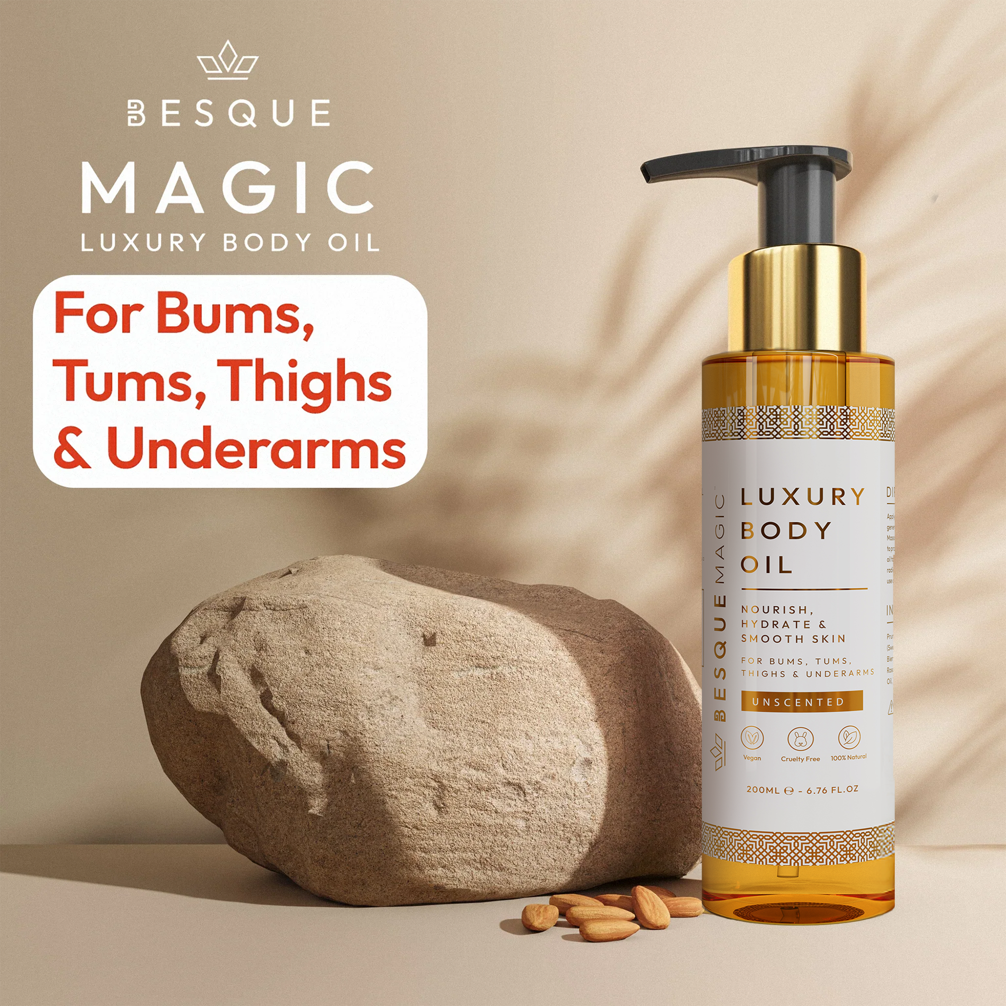 Besque® Magic Body Oil XL - Unscented
