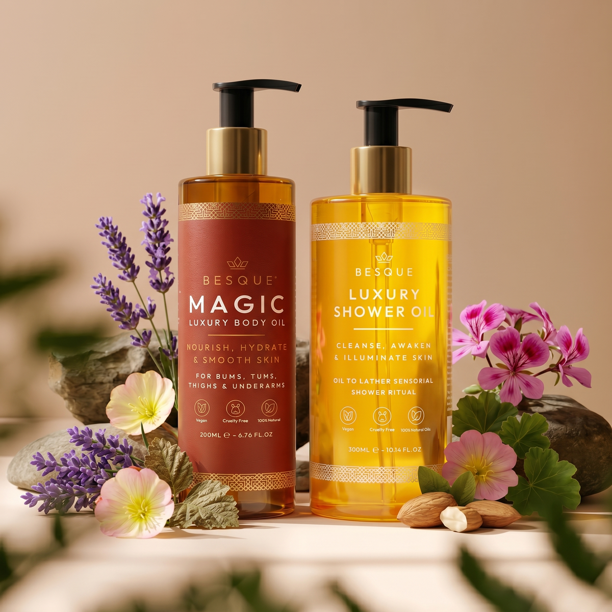 Besque Magic Body Oil — made from 7 cold-pressed natural oils