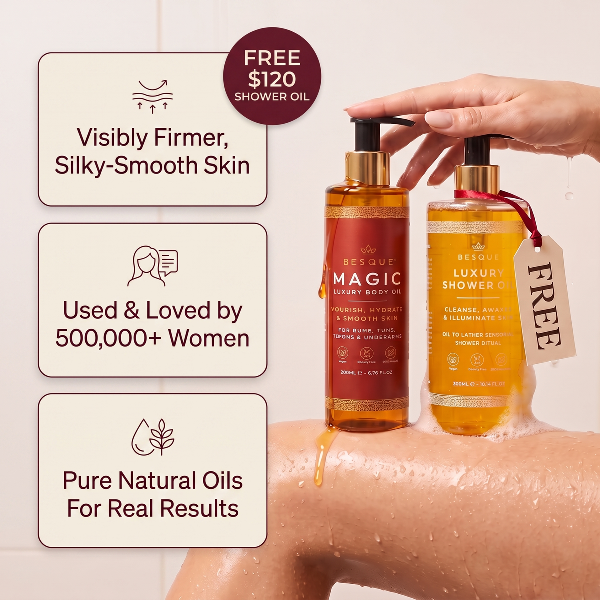 Besque® Magic Body Oil