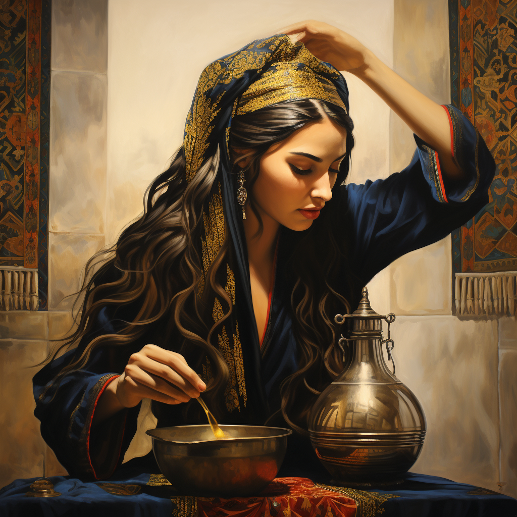 uk101_traditional_woman_putting_oil_in_her_hair_luxurous_backgr_04d6a6d9-dfed-4ea8-9e5a-f793f4b5f057_1.png
